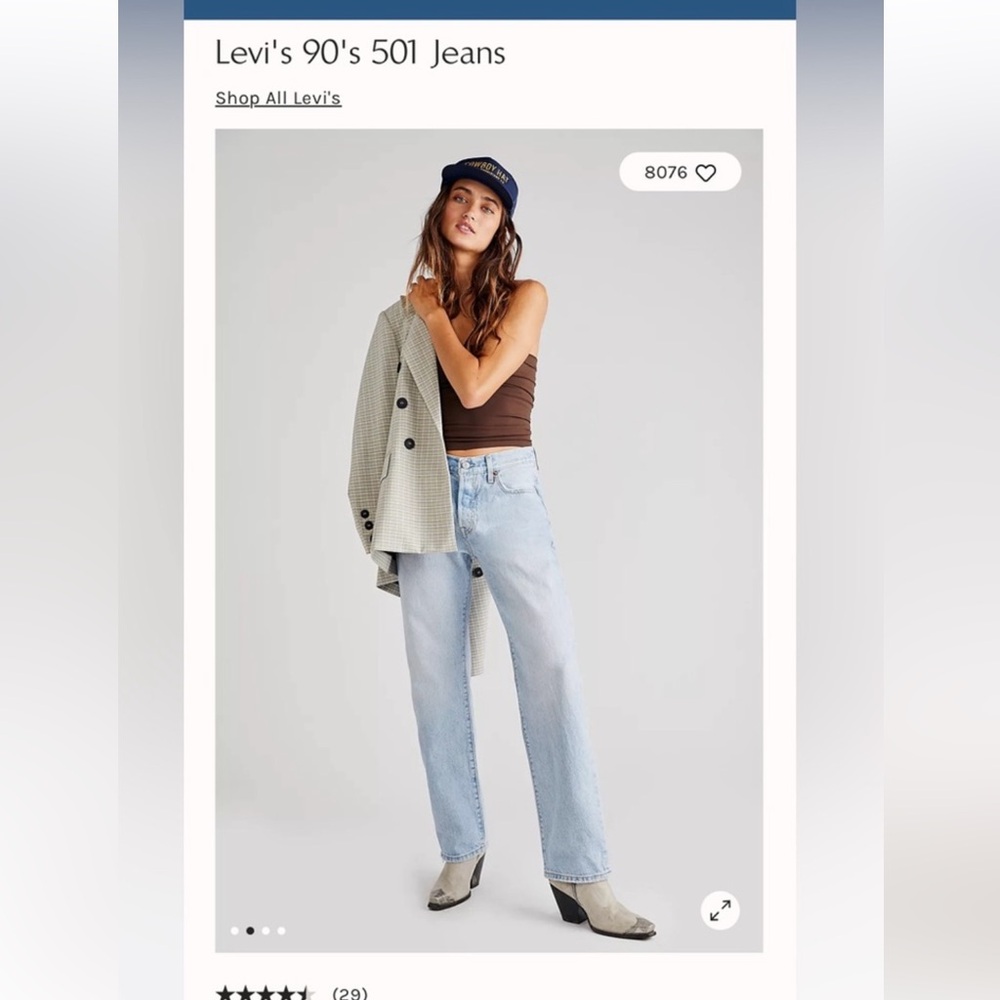 Levi’s 501 90s jeans